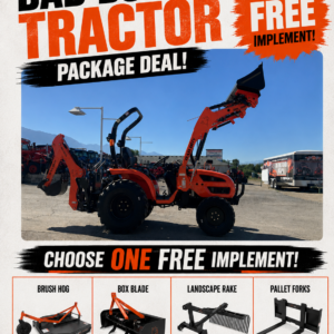 Bad Boy 3026H - Tractor, Loader, & Backhoe