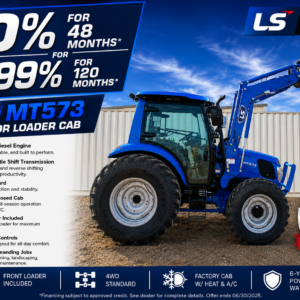 LS MT573CPS - Tractor & Loader
