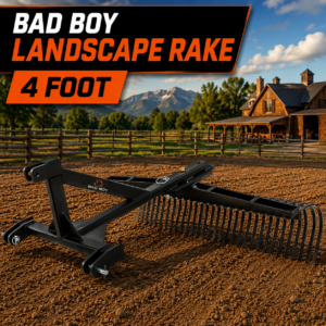 Bad Boy BBLR48 - 4' Landscape Rakes