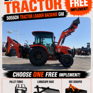 Bad Boy 5055CH Tractor, Loader and Backhoe