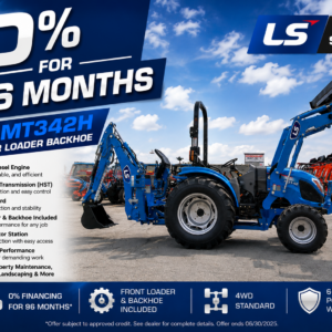 LS MT342H - Tractor, Loader, Backhoe
