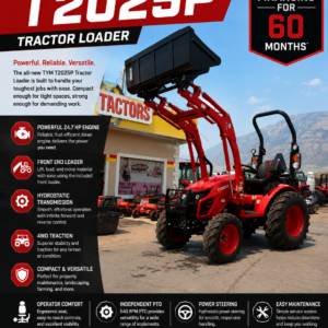 TYM T2025P TRACTOR AND LOADER