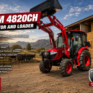 TYM 4820CH TRACTOR LOADER CAB